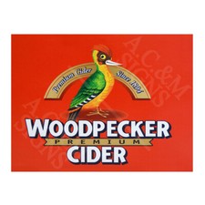 Woodpecker Cider Metal Sign Plaque Poster Man Cave Home Bar Shop Pub Kitchen 208