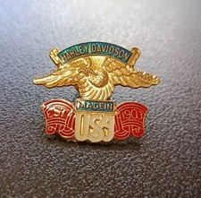 MOTORCYCLE Pin Badge HARLEY