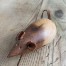 Decorative Wooden Mouse