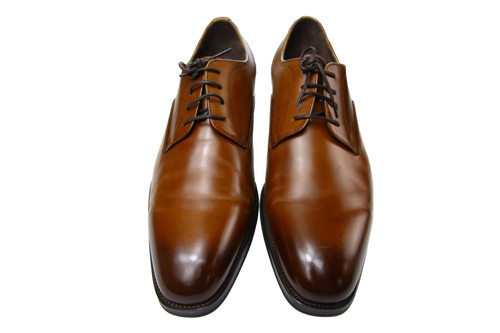 John white men flats - white, brown