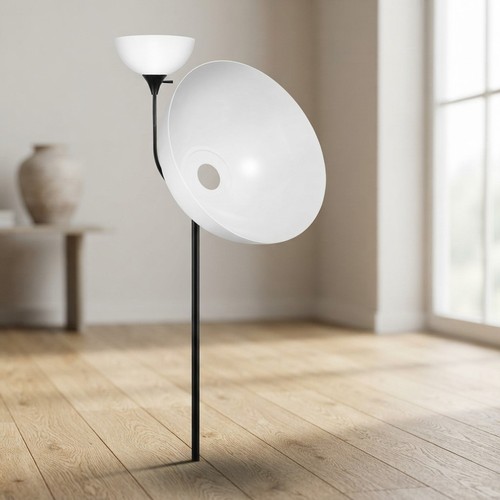 Shatterproof white plastic - white,