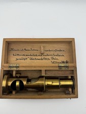 Vintage Brass Field Microscope