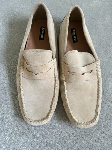 Dune mens beige suede - dune,