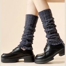 Over Knee Knitted Leg Warmers