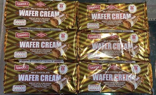 Tunnocks wafer cream - wafer, 6