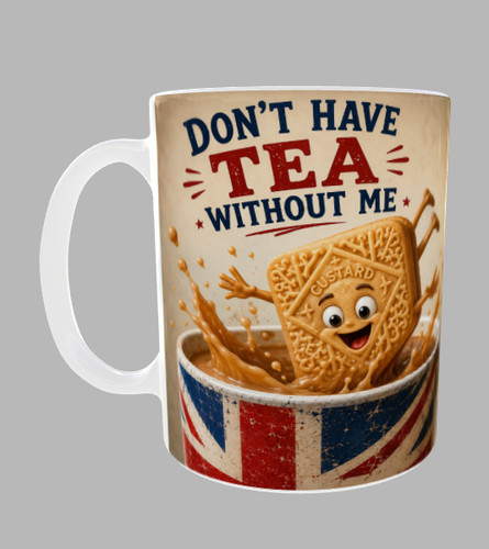 Funny biscuit diving mug - biscuit,