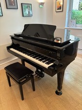 2014 Kawai GX-2 Grand Piano in Polished Ebony Excell.Condition Adjustable Stool