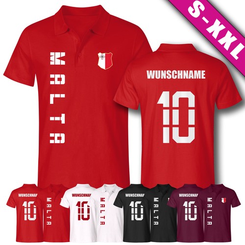 Malta polo shirt - jersey, fan