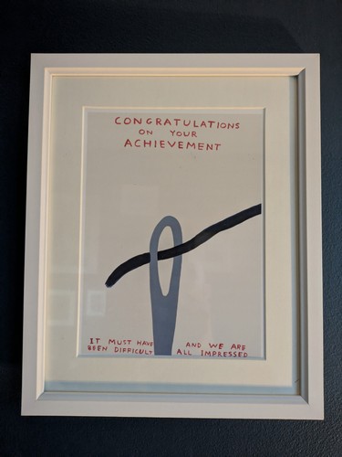 David shrigley print - david,