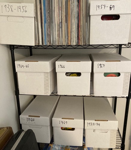 Bulk vinyl 45s unplayed - vinyl, m-,
