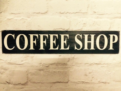 Coffee shop sign - shop,