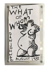 Daniel Johnston - The What of Whom - Original Stress Records - Handmade Cassette