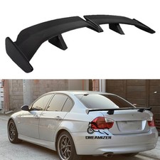 54" Matte Black PRO Style Rear Trunk Spoiler Wing For 3 Series E46 E90 E91 F30