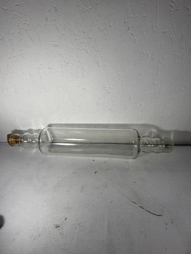 Vintage large glass rolling - glass,