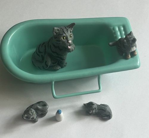 Vintage kitty pocket - my,