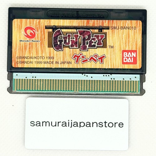 Gunpey wonderswan cartridge - gunpey,