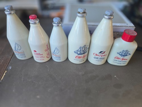 Old spice glass - spice, bottles