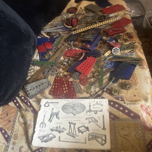 Vintage meccano mixed job lot - mixed,