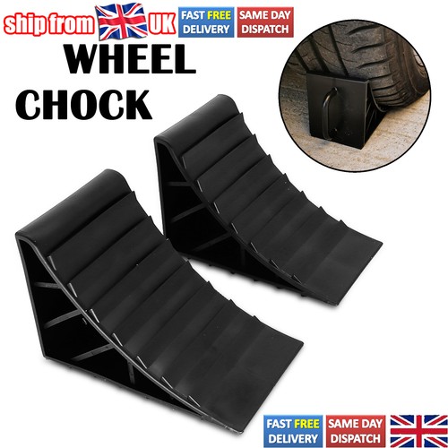 Safety brake wedge block wheel - safety,