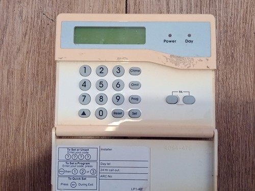 Accenta lcd remote keypad - lcd,