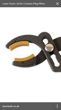 LASER TOOLS CANNON MILITARY PLUG PLIERS MOTORCYCLE FORKS * SPARE JAWS * LL