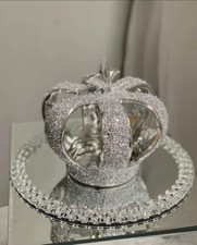 LARGE CROWN Silver Sparkle