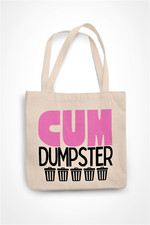 Rude Gay Tote Bag Cum Dumpster