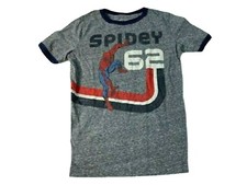 Marvel Spider-Man Spidey 62 Gray Big Boy's T-Shirt NWT