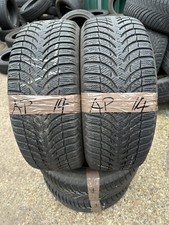 Set 4x 195/55  15 85T M+S Michelin Alpin A4 M+S 5.5mm Dot Code 2014?