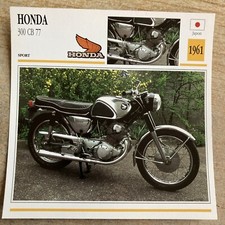 Honda 300 CB77 1961 Motorcycle