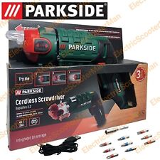 Parkside 4V Cordless Rapidfire 2.2 Screwdriver + Storage Pouch With Belt Loop