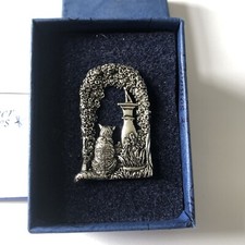 Silver Scenes - Cat In A