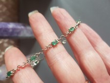 476E 14ct /14k white gold real