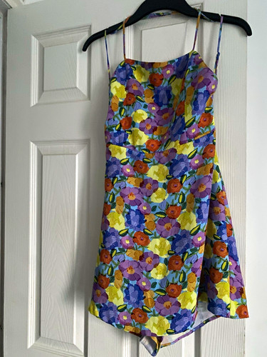 Zara floral mini dress - zara,