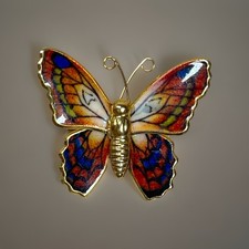 Vintage Enamel Monarch