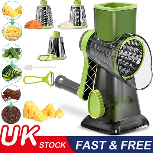 Rotary vegetable shredder - vegetable, in