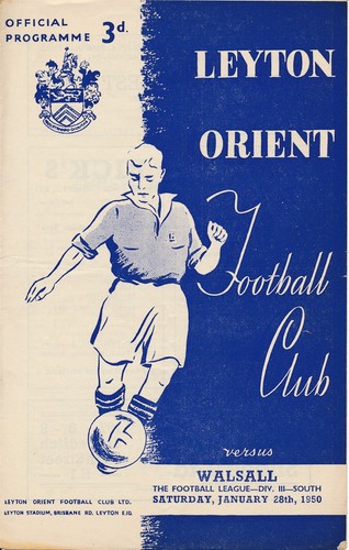 Leyton orient walsall - leyton, v