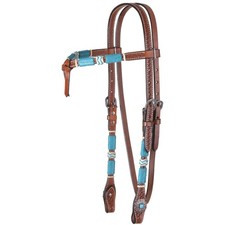 1025-09-S4 Circle Y Turquoise
