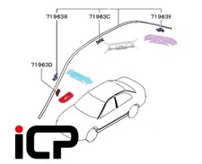 Genuine Roof Moulding Clip Kit