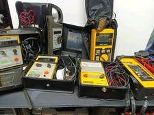 Job Lot of 6 Mixed Robin/ Kyoritsu Megger Electrical Testers + Clamp Untested