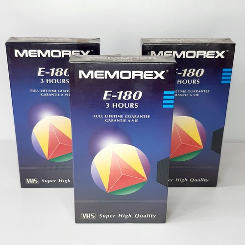 Memorex 180 vhs video - x,