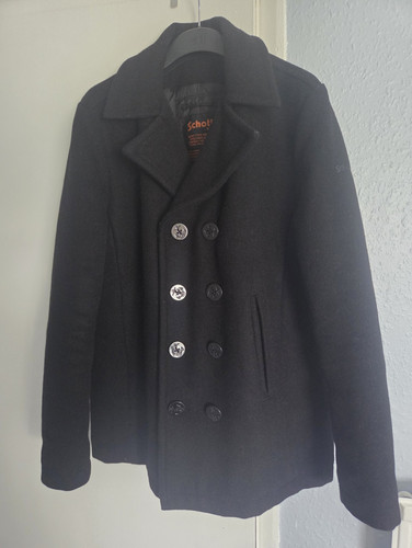 Schott nyc men black wool - schott,
