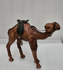 Hand Carved Wooden Camel
