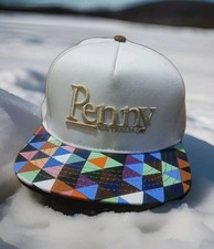 Penny Australia Hat White Multicolor Snapback Multi Colored Prisms