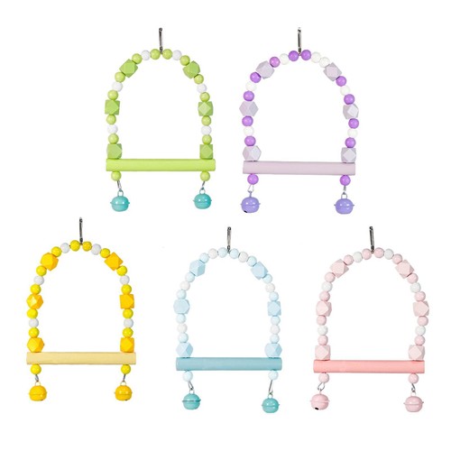 Bird swing toy steel buckle - bird,