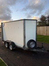 Ifor Williams BV105 Box Trailer 6ft high 
