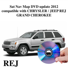 Sat Nav Map DVD update 2012 -compatible with CHRYSLER / JEEP REJ, GRAND CHEROKEE