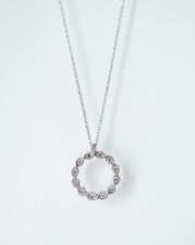 Tacori Epiphany Sterling Silver CZ Pendant Necklace, New