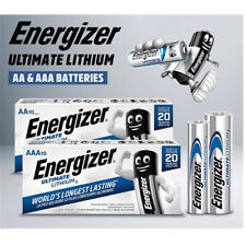 Energizer AA AAA Ultimate Lithium Batteries 1.5V LR6 L91 Long Expiry UK Seller