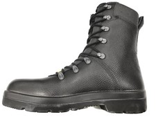 German Army Para Boots Genuine Military Surplus Combat Leather Black *Nearly New